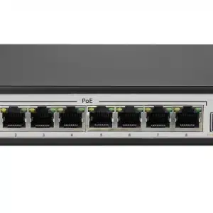 سوئیچ هوشمند D-Link DGS-F1100-10PS-E | 8 پورت PoE+ مدیریتی + 2 پورت SFP