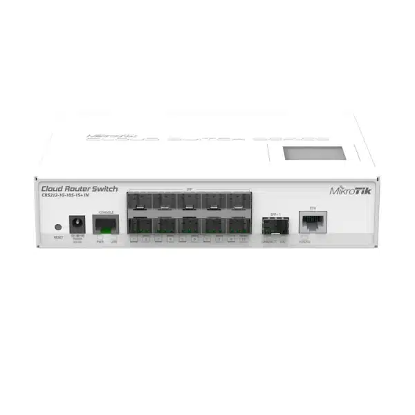 سوییچ کلود میکروتیک مدل CRS212-1G-10S-1S+IN